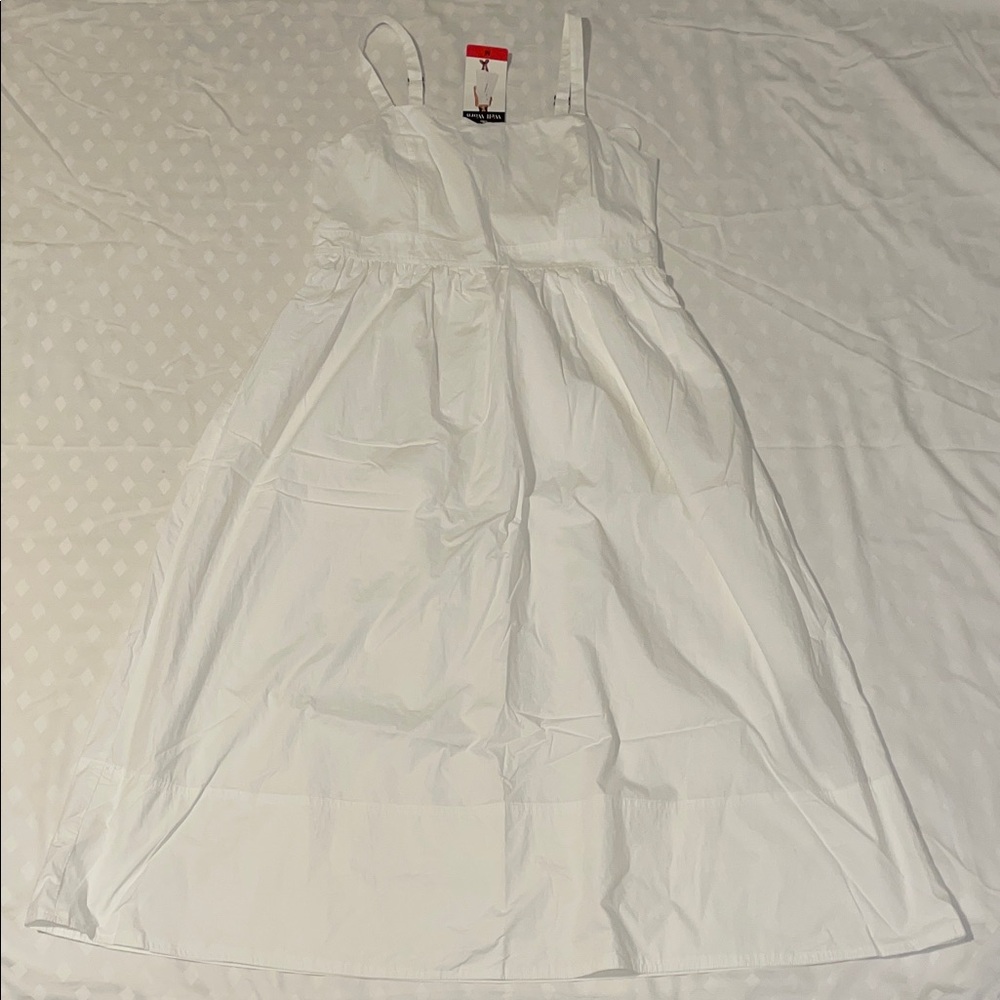 Well Worn White Textured Dress